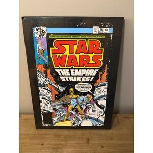 Star Wars The Empire Strikes Back Comic Cover Wood Wall Plaque‎ Artissimo Marvel
